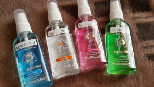 Фото: антисептики для рук