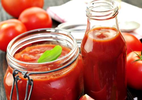 соус и кетчуп