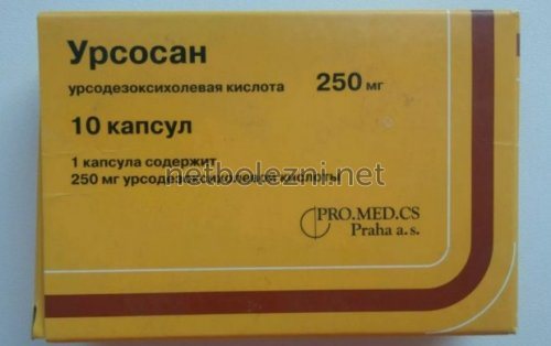 Урсосан для профилактики заболевания
